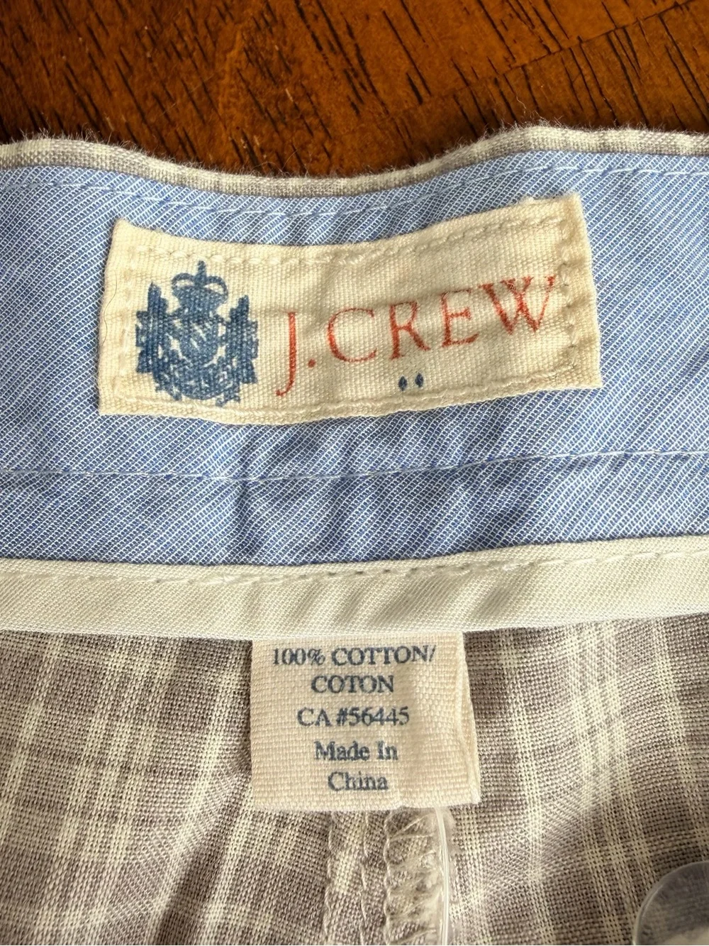 J. Crew Men's Plaid Flat-Front Shorts - Gray and White rivington short